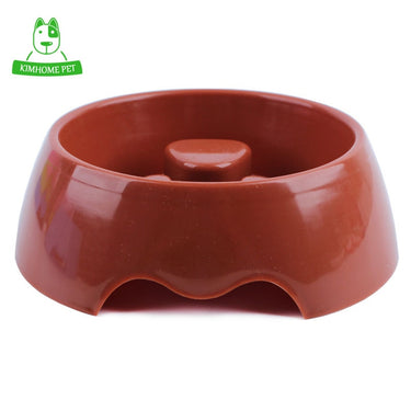 Paw Print Slow Feeder Bowl
